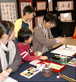 奈良女書道部の学祭展