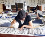 奈良女子大学書道部の合宿