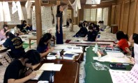 奈良女子大学書道部の合宿