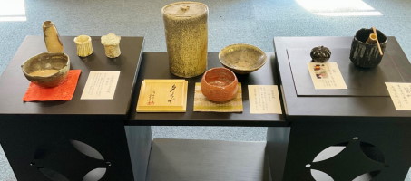 里帰り個展 茶道具