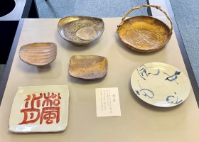 里帰り個展 茶道具